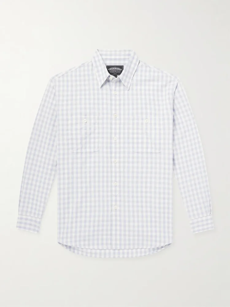 Checked Cotton Shirt