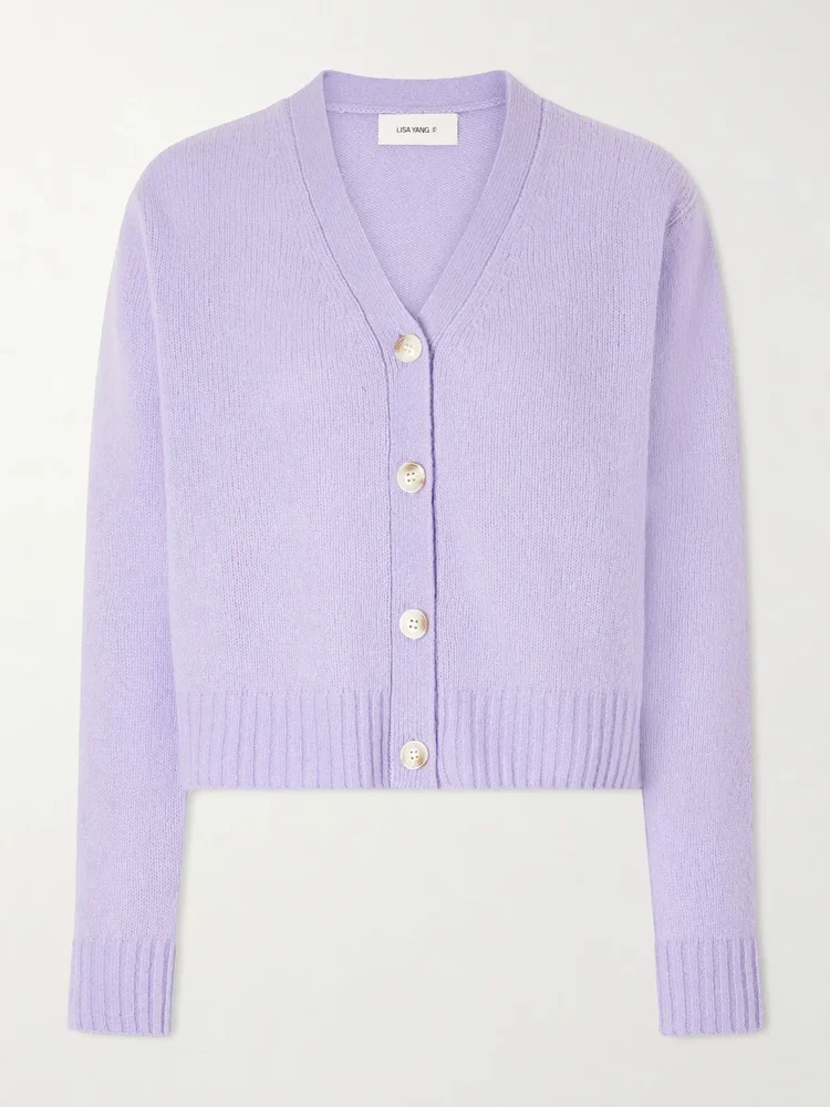 Marionette cashmere and silk-blend cardigan