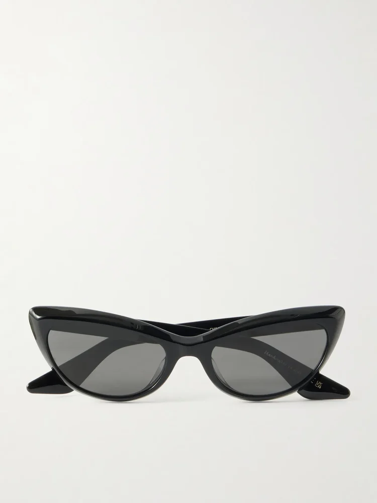 + Khaite 1963C cat-eye acetate sunglasses