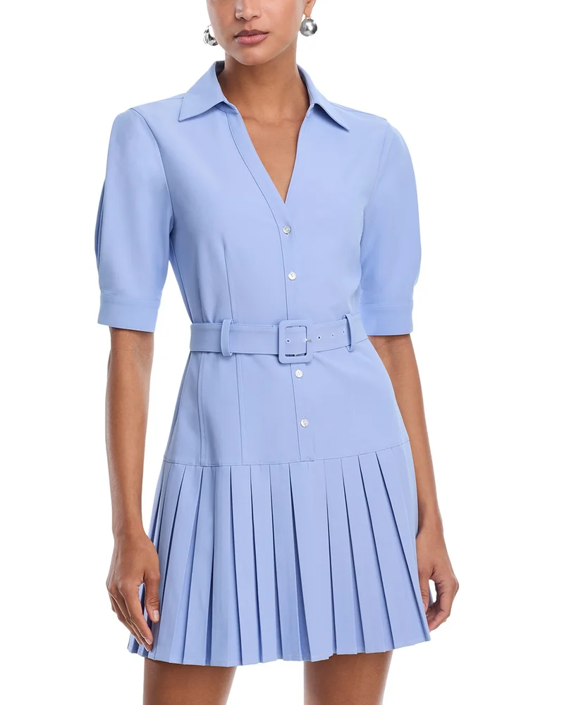 Moriah Belted Shirt Dress