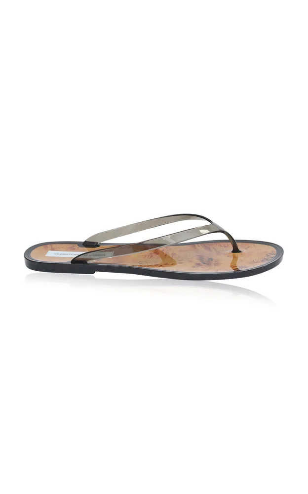 Jo PVC Flip Flop Sandals