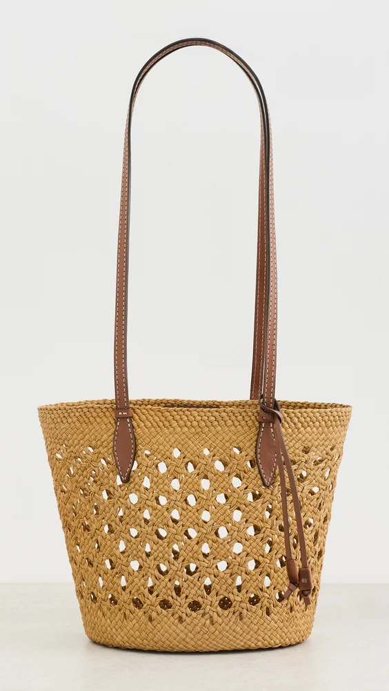 The Lattice Basket Tote
