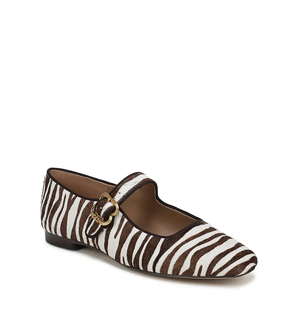 Women's Michaela Velvet Mary Jane Flats