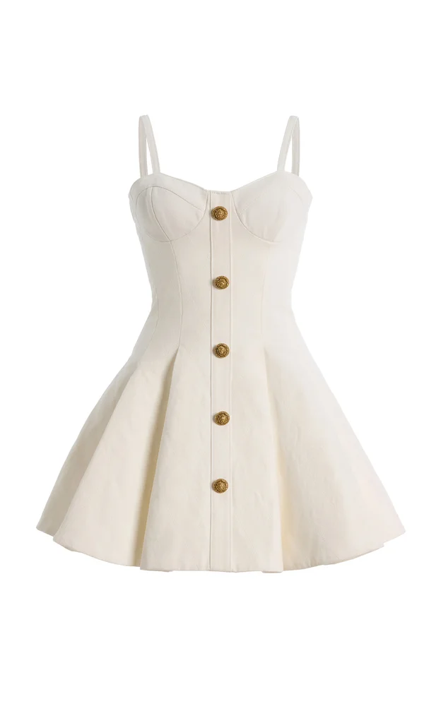 Quilted Denim Dress
