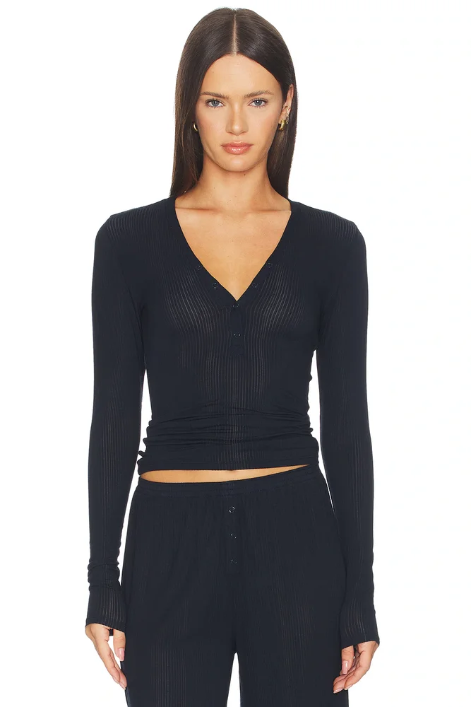 Whipped Henley Top