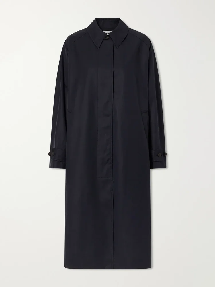Holin cotton-blend trench coat