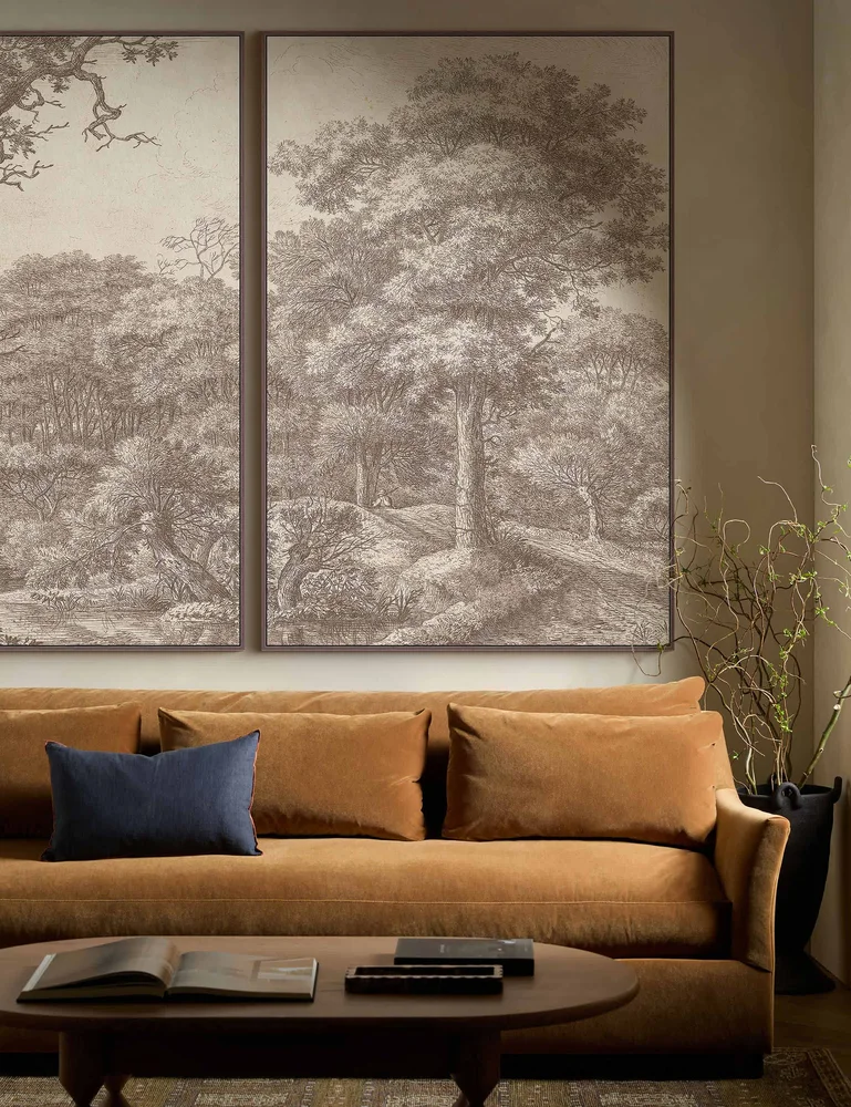 Travelers Resting Diptych Wall Art, Set of 2