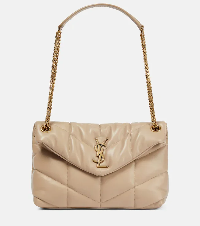 Puffer Small leather shoulder bag