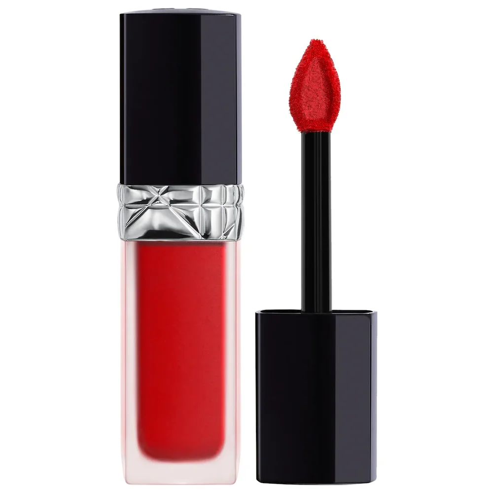 Rouge Dior Forever Liquid Transfer-Proof Lipstick in 999 Forever Dior