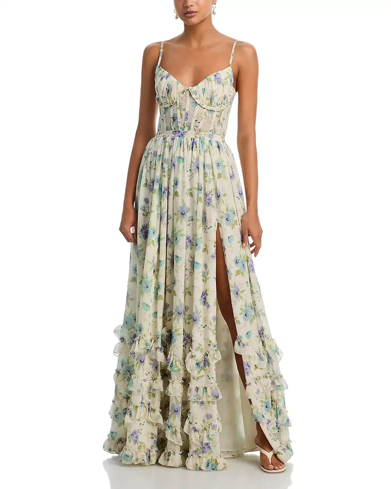 Carmen Ruffled Dress