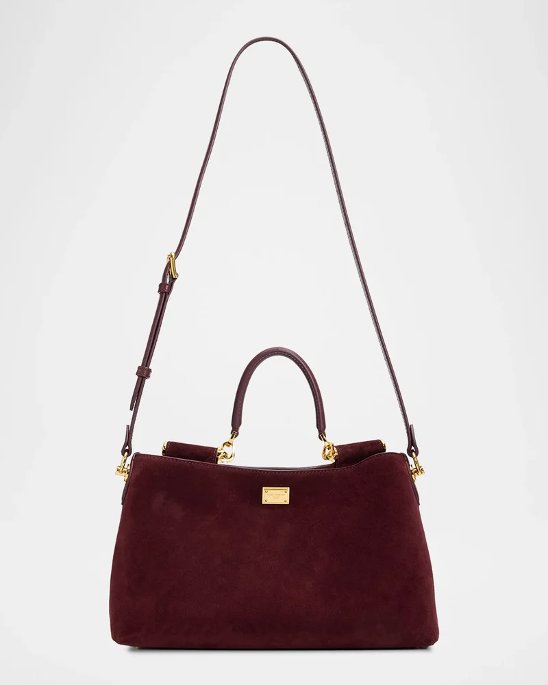 Vittoria Suede Shoulder Bag