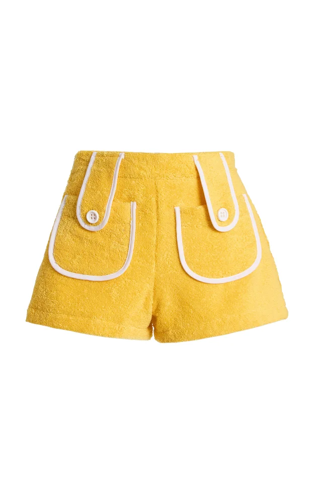 Exclusive Carambola Cotton Mini Shorts