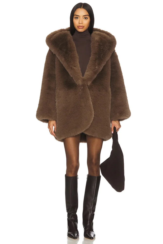 Faux Fur Coat
