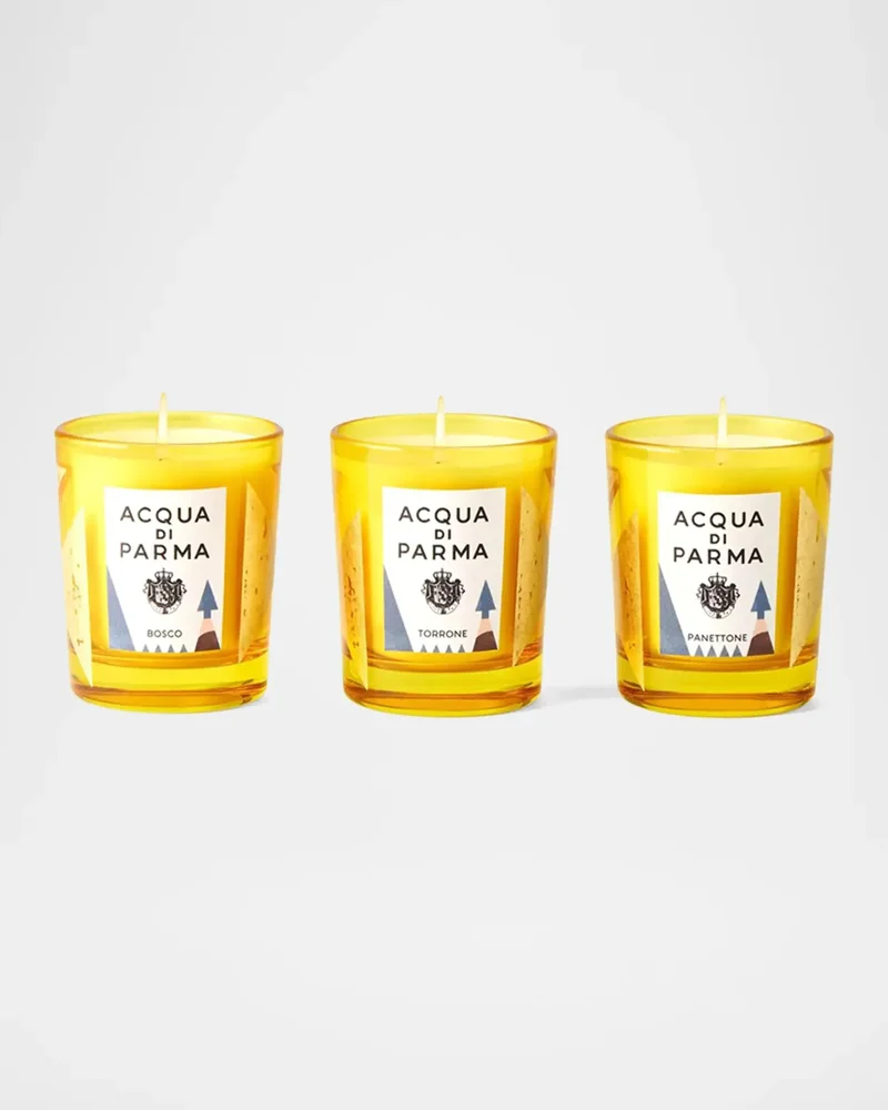 Holiday 3-Piece Scented Candle Set