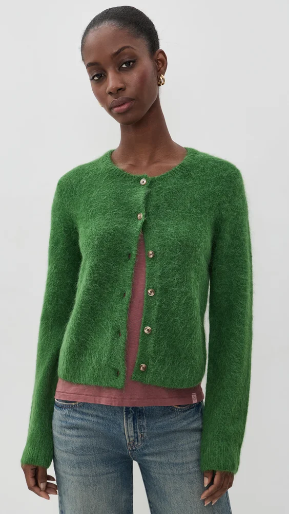 Yara Alpaca Blend Shrunken Cardigan