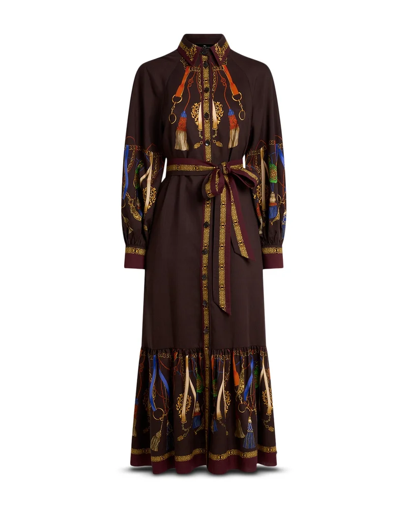 Wool & Silk Shirt Dress