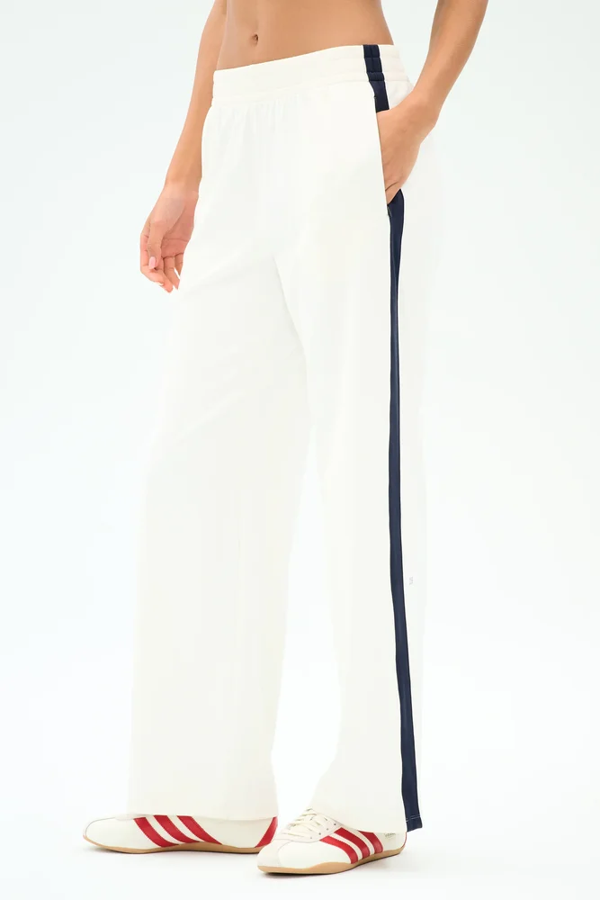 Maxie Rigor Track Pant - White/Indigo