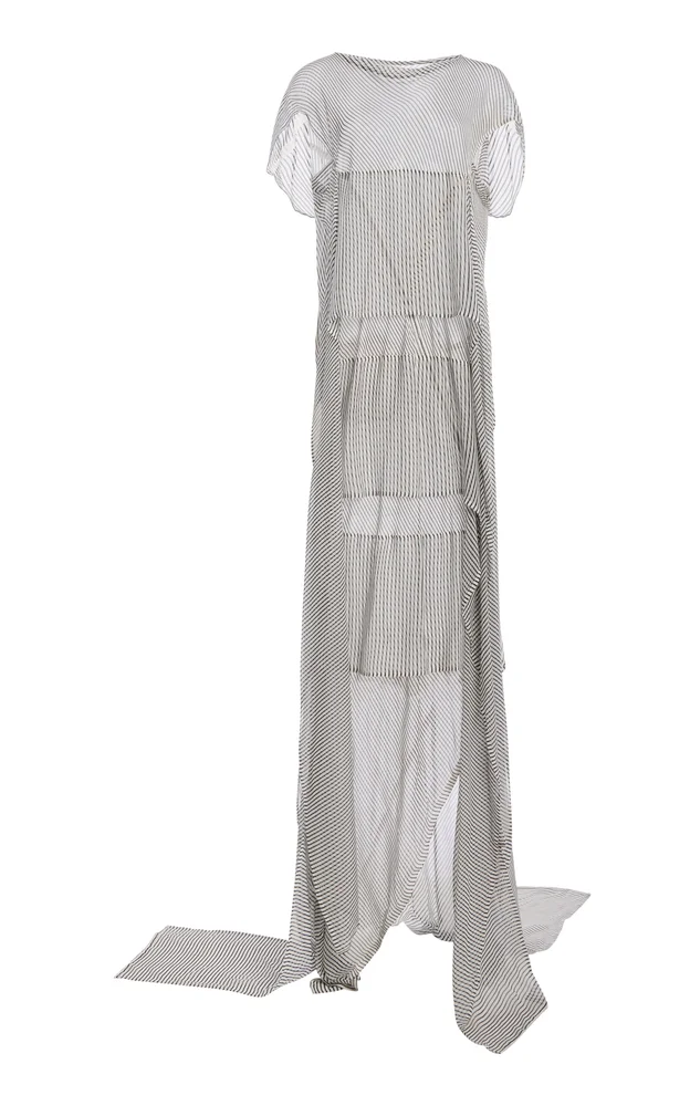 Vera Silk Chiffon Maxi Dress