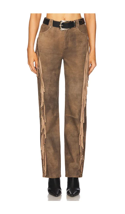 x REVOLVE Wendy Suede Pant LAMARQUE