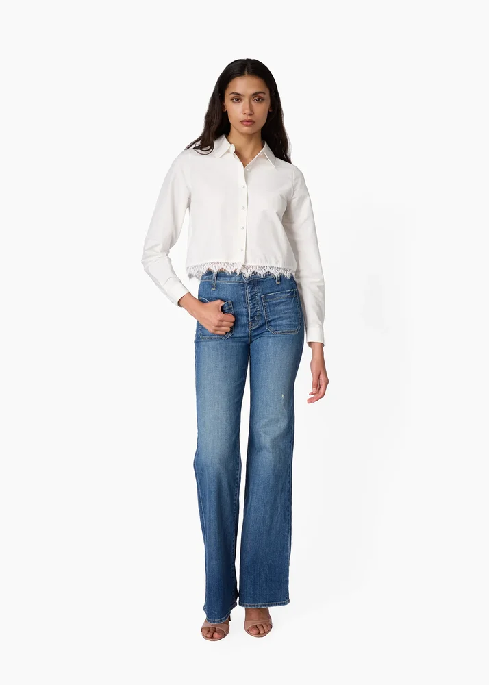 Laya Cotton Poplin Top