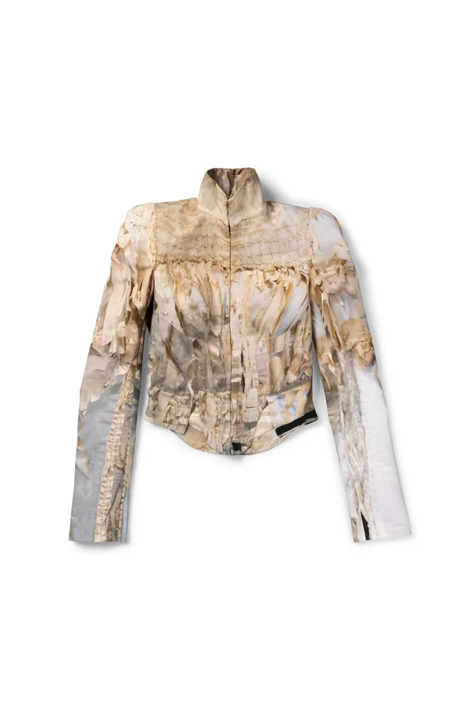 Mask of Pleasing corset-shaped jacket