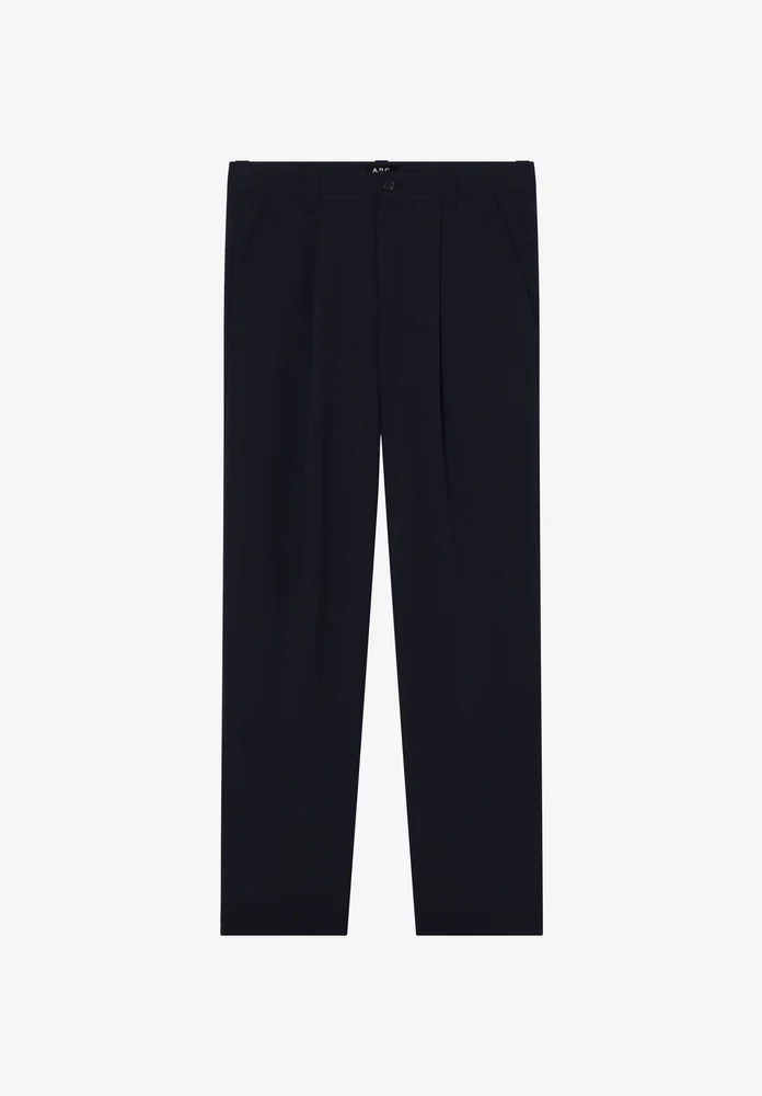 Loose Canvas Barrel Pants