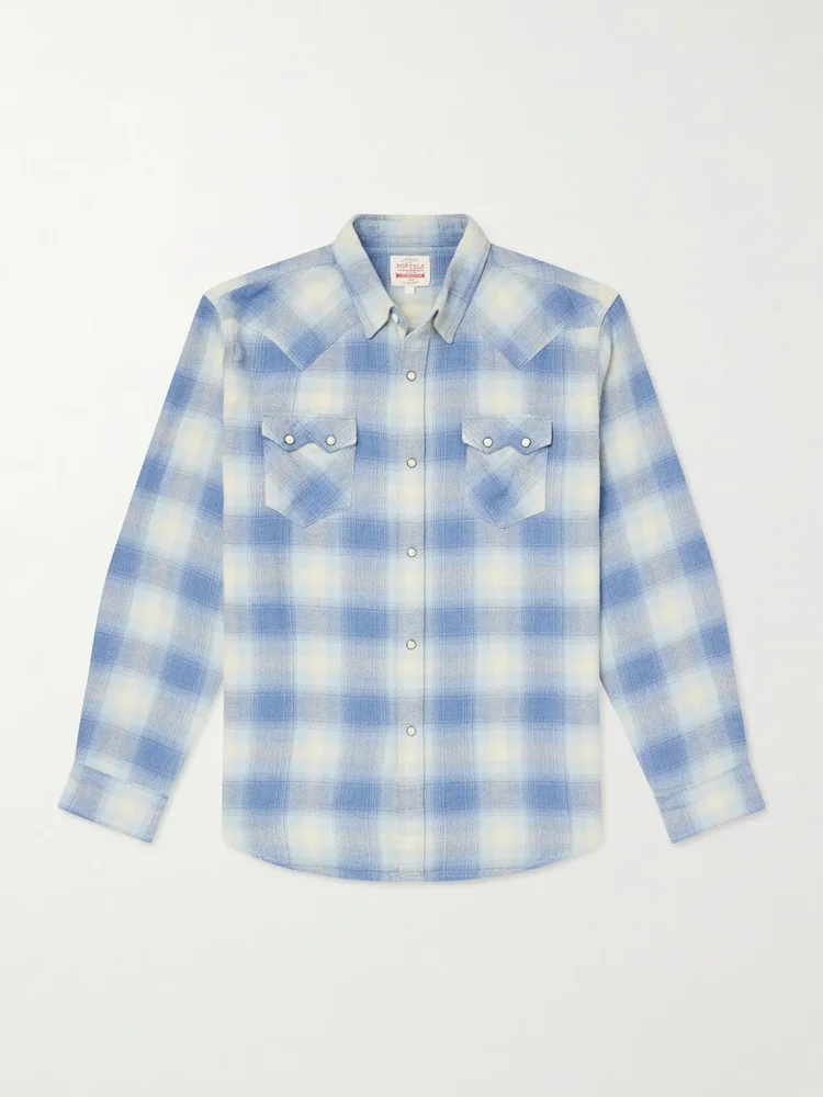 Josh Checked Cotton Shirt