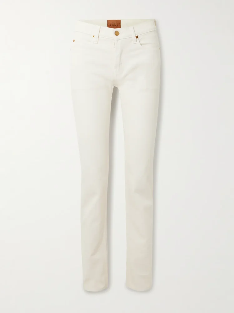 The Low low-rise slim-leg jeans
