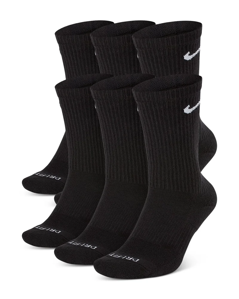 Everyday Plus Cushioned Training Crew Socks, Pack of 6