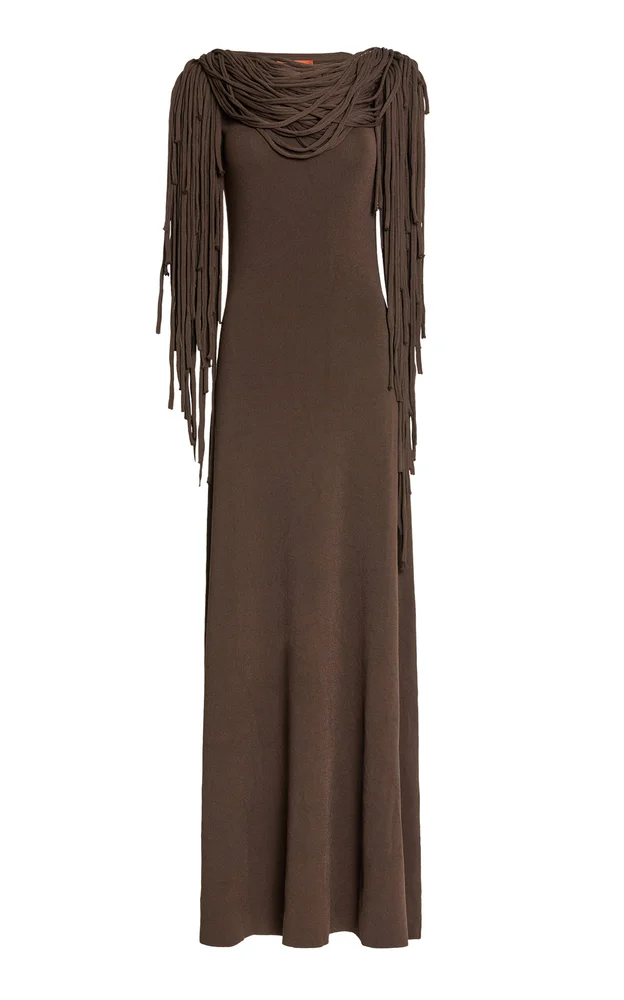 Chaney Fringe Maxi Dress