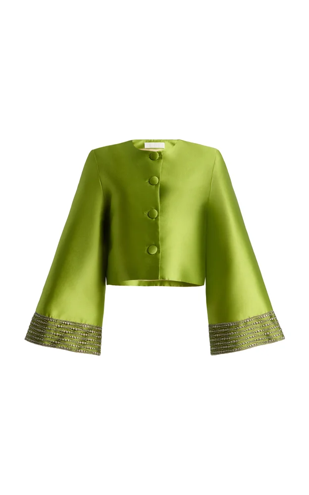 Ruby Smart Satin Jacket