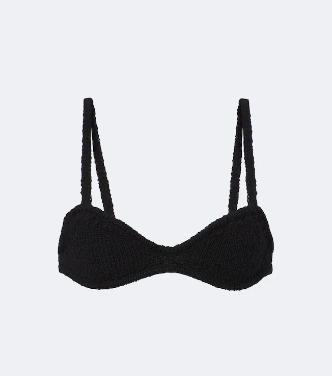 Kena knitted cotton bra top