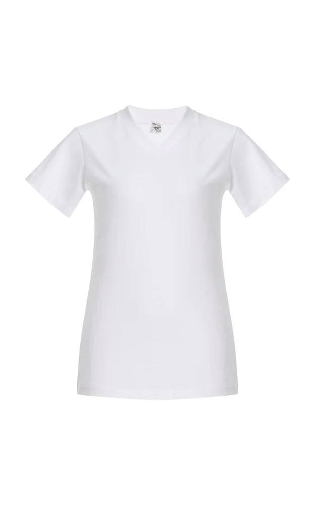 V-Neck Cotton T-Shirt