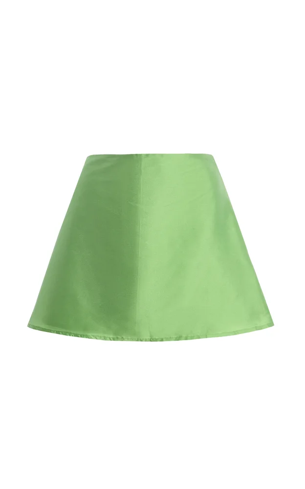 Exclusive Celeste Taffeta Mini Skirt
