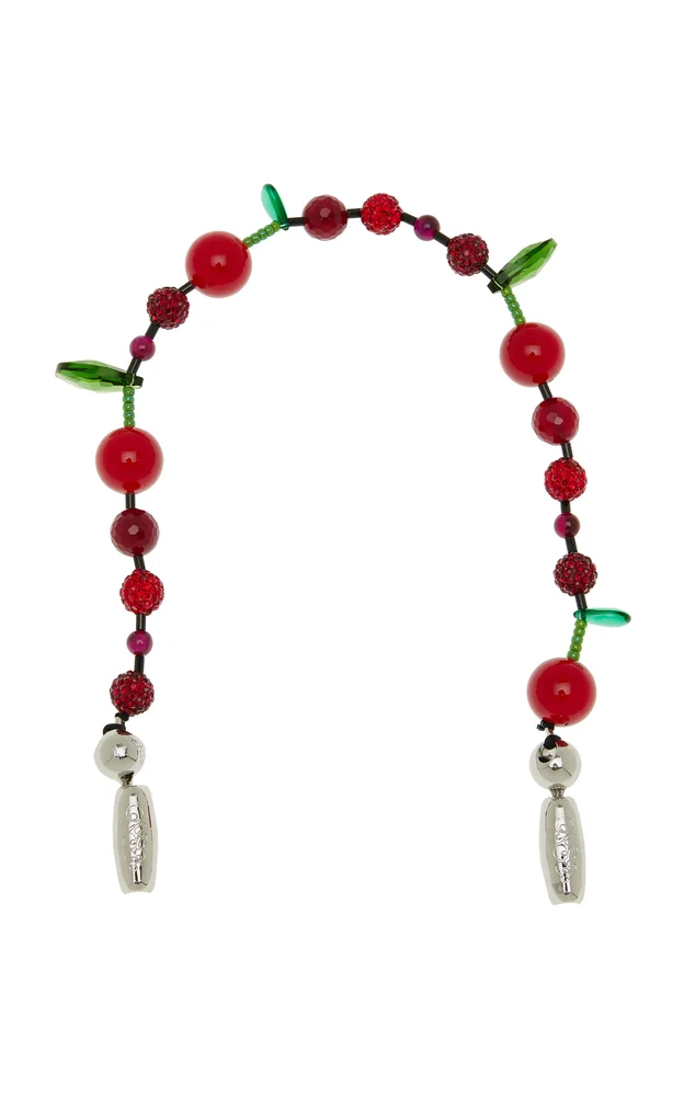 Cherry Phone Strap Wristlet
