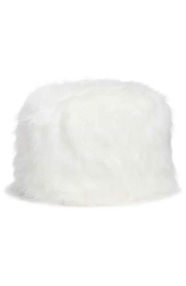 Faux Fur Bubble Hat
