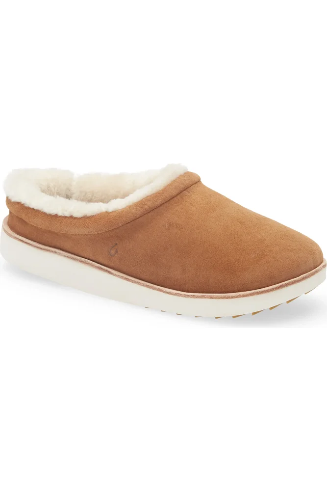 Mani Genuine Shearling Slipper