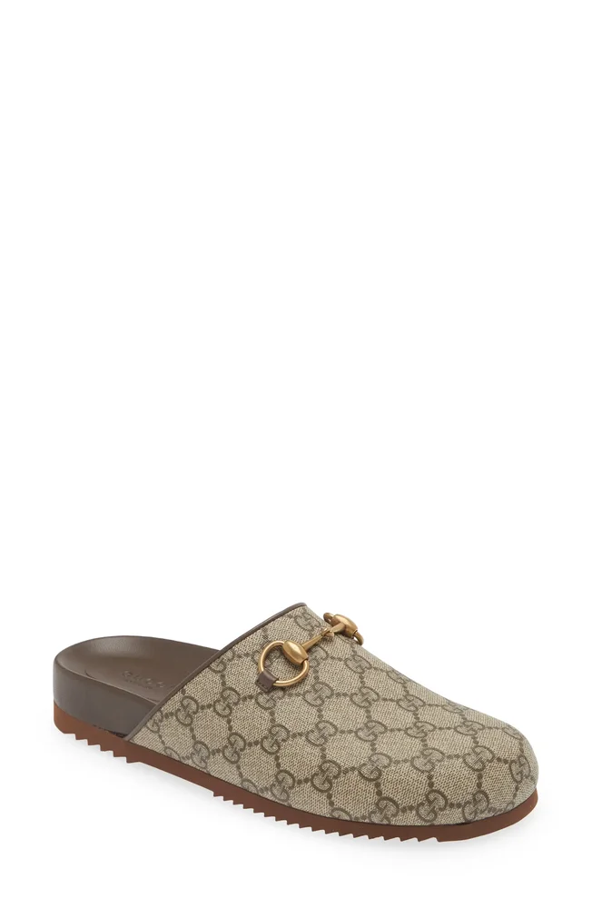 Gucci Sol GG Canvas Clog