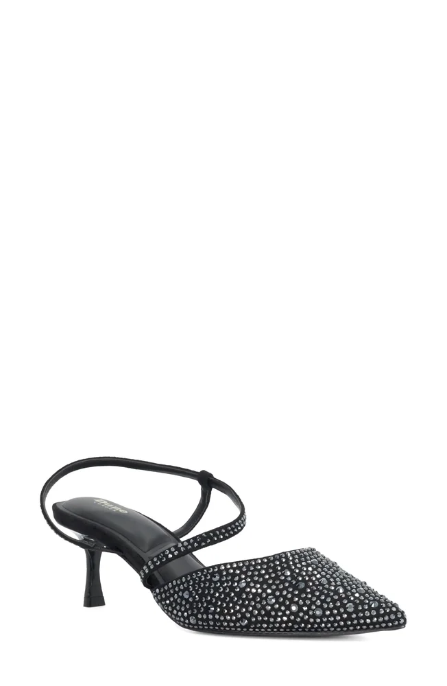 Charmed Studded Pointed Toe Pump