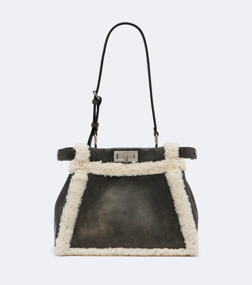 My Peekaboo® Small leather tote bag