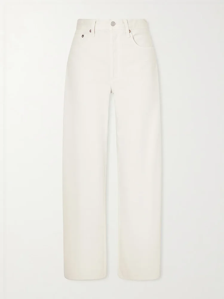 Arc high-rise wide-leg jeans