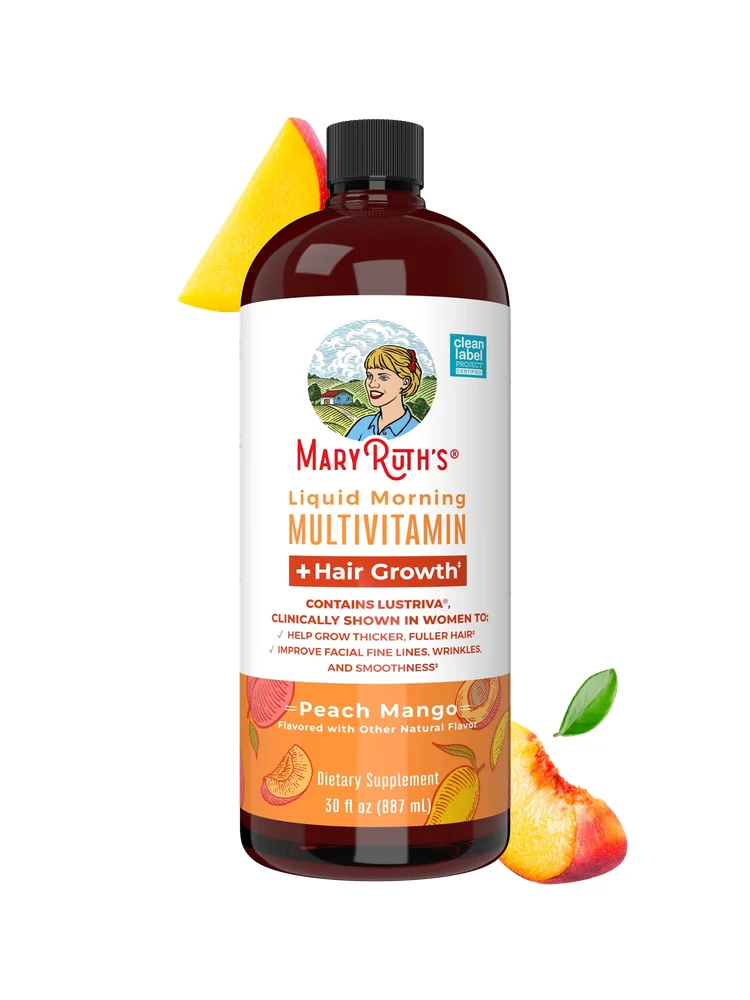 Liquid Morning Multivitamin + Hair Growth