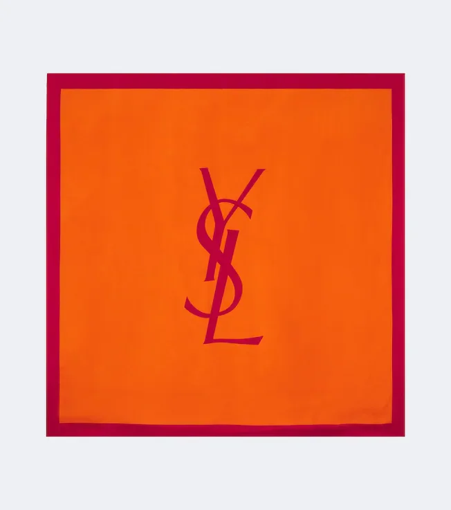 Cassandre silk twill scarf