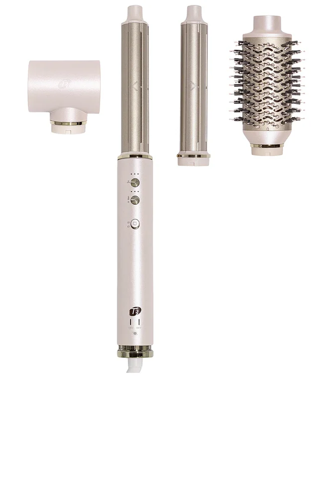 Aire 360 Air Styler Blowout Kit With Dual Voltage And Ceramic Curling Attachments