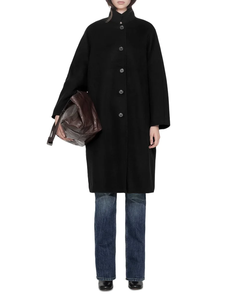 Effie Oversized Wool Blend Coat
