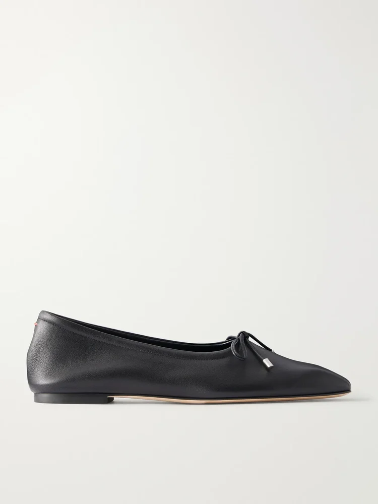 Nomi leather ballet flats