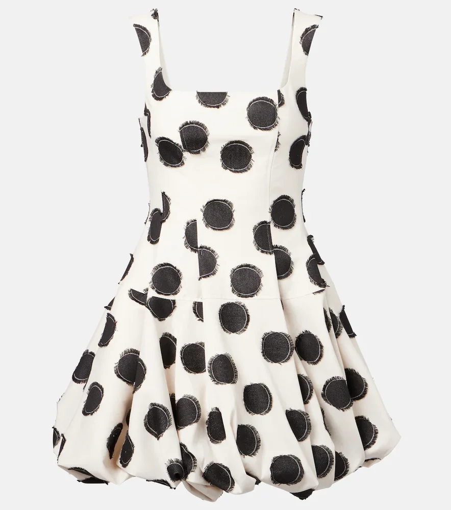 Juni polka-dot minidress