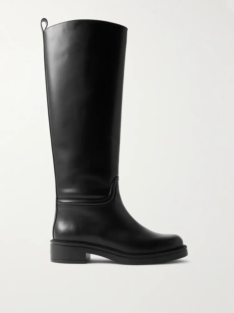 Celia Riding leather knee boots