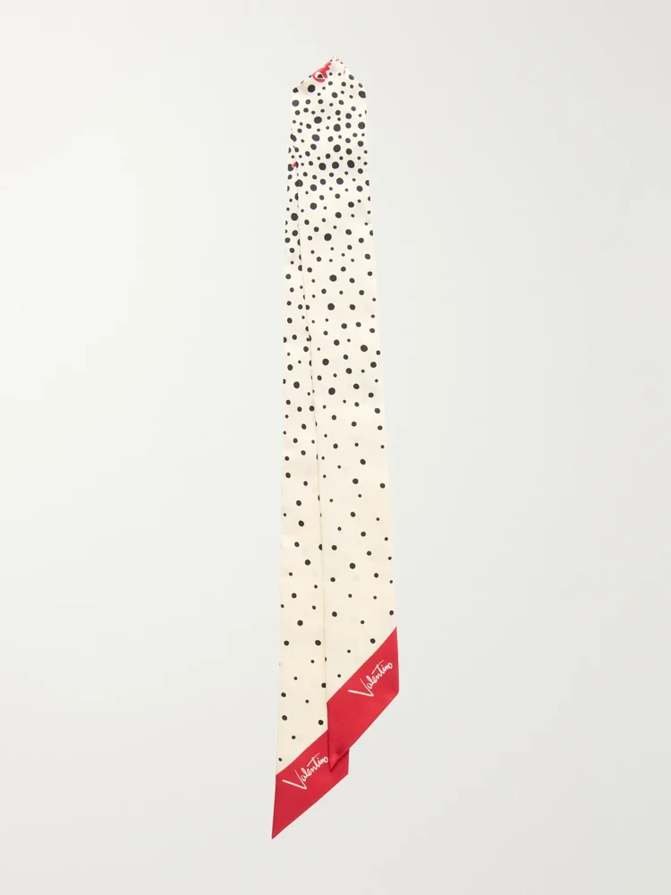 Bandeaux Printed Silk Scarf