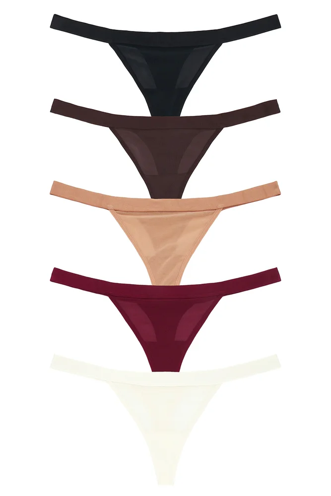Sieve 5-pack Thong